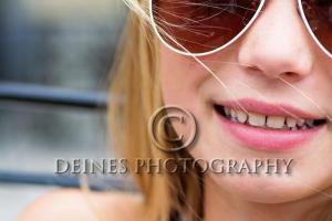 girl sunglasses close-up