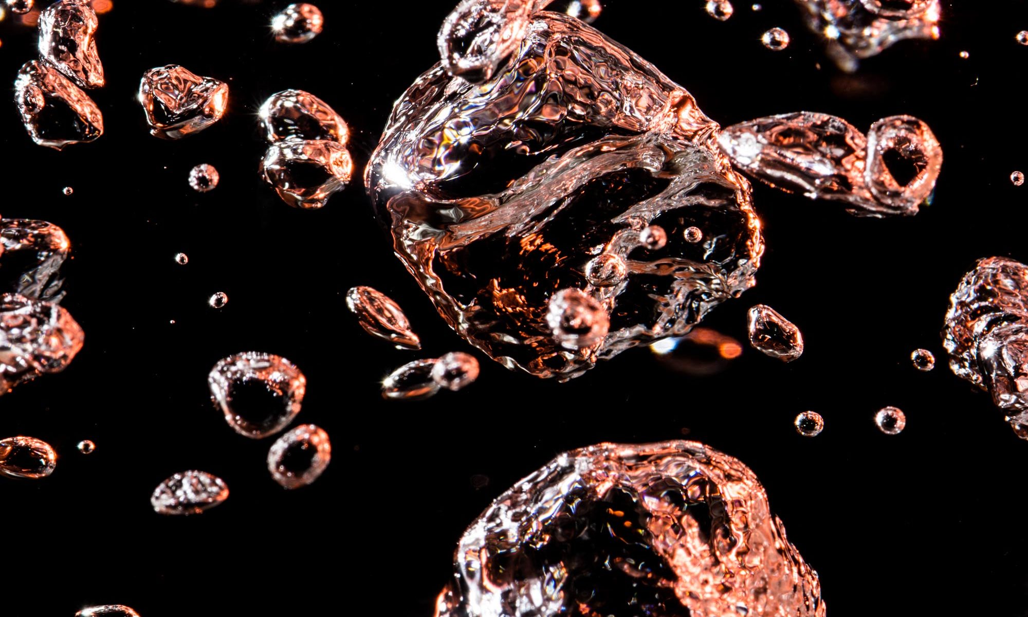 photographing boiling water