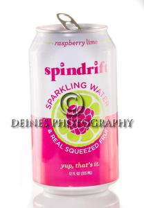 Sparkling water can